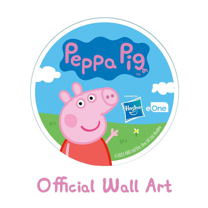 Peppa Pig Print - Peppa and Friends Let's Jump In Poster Wall Art