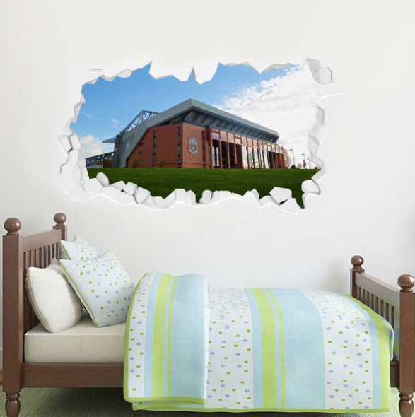 Liverpool Football Club - Anfield Stadium Broken Wall Sticker