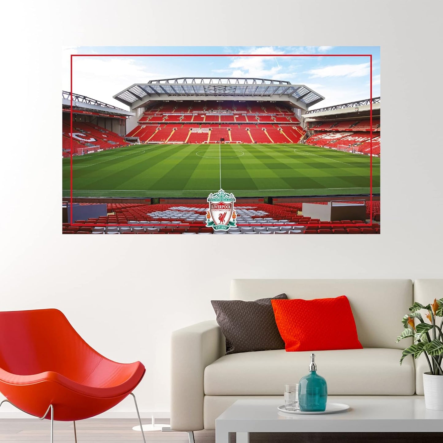 Liverpool Football Club - Anfield Stadium (The Mainstand) Wall Sticker