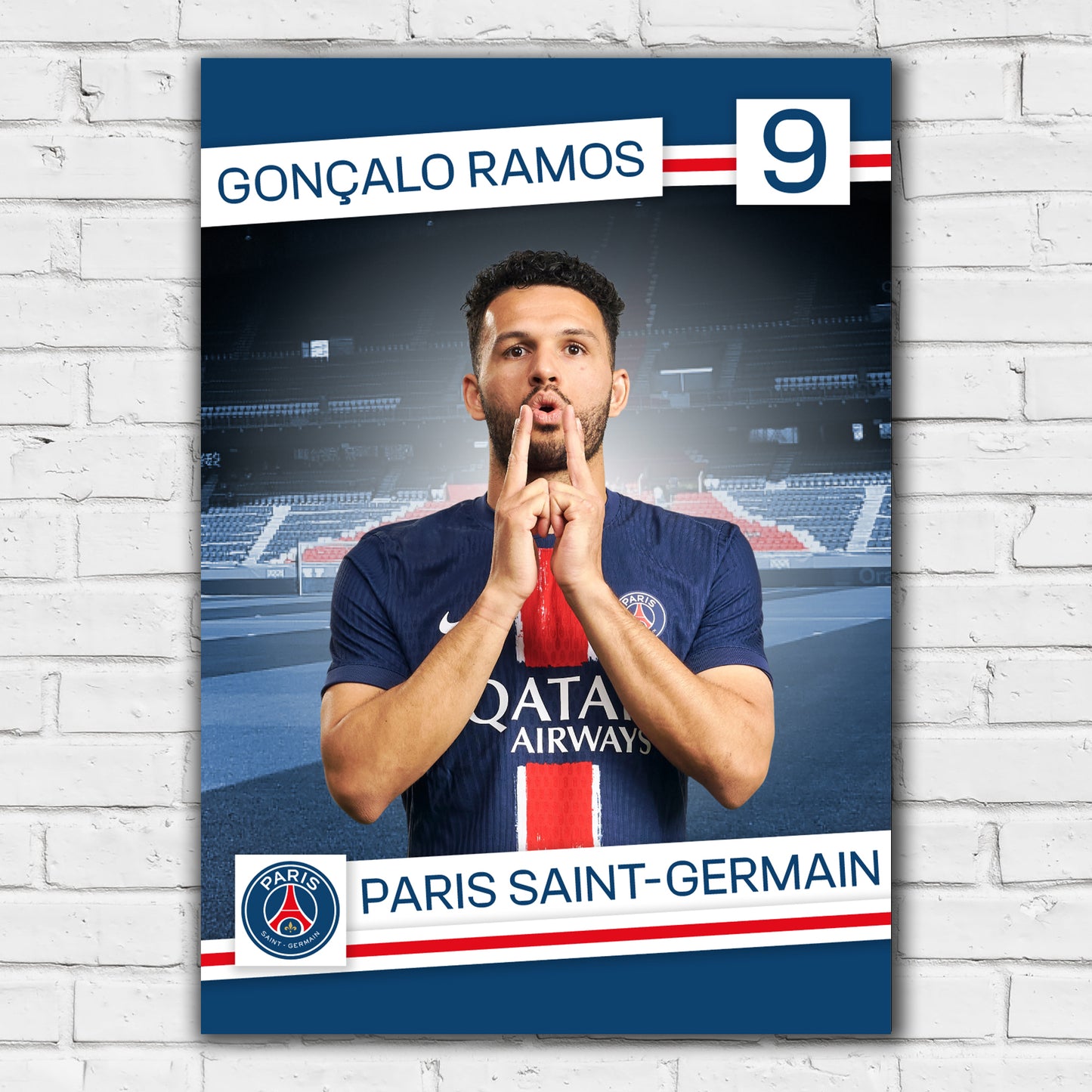 Paris Saint-Germain F.C. Print - Ramos 24-25 PSG Player