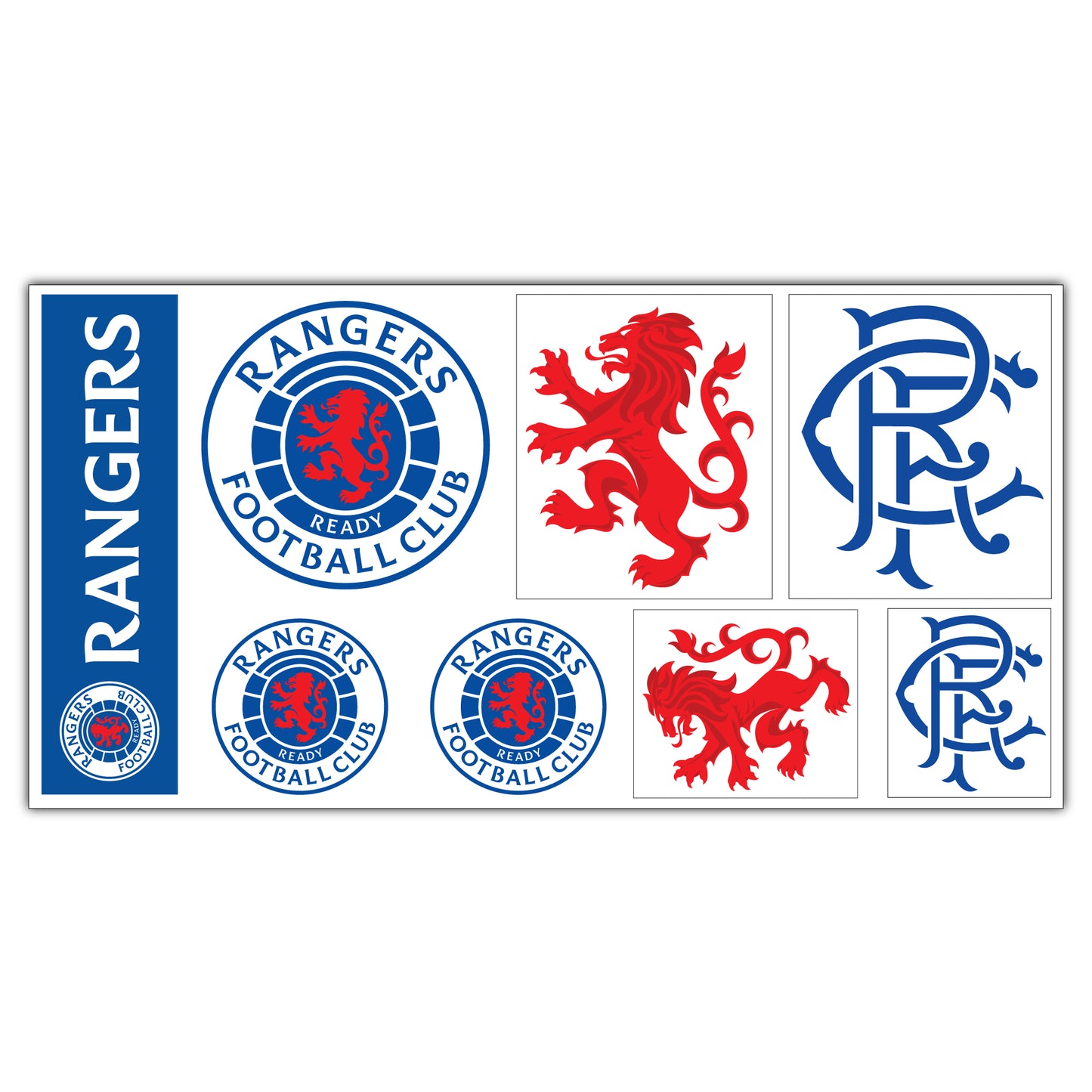 Rangers Football Club - Decal Sticker Set