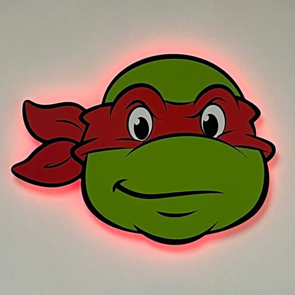 Teenage Mutant Ninja Turtles Raph LED Backlit Wallpop