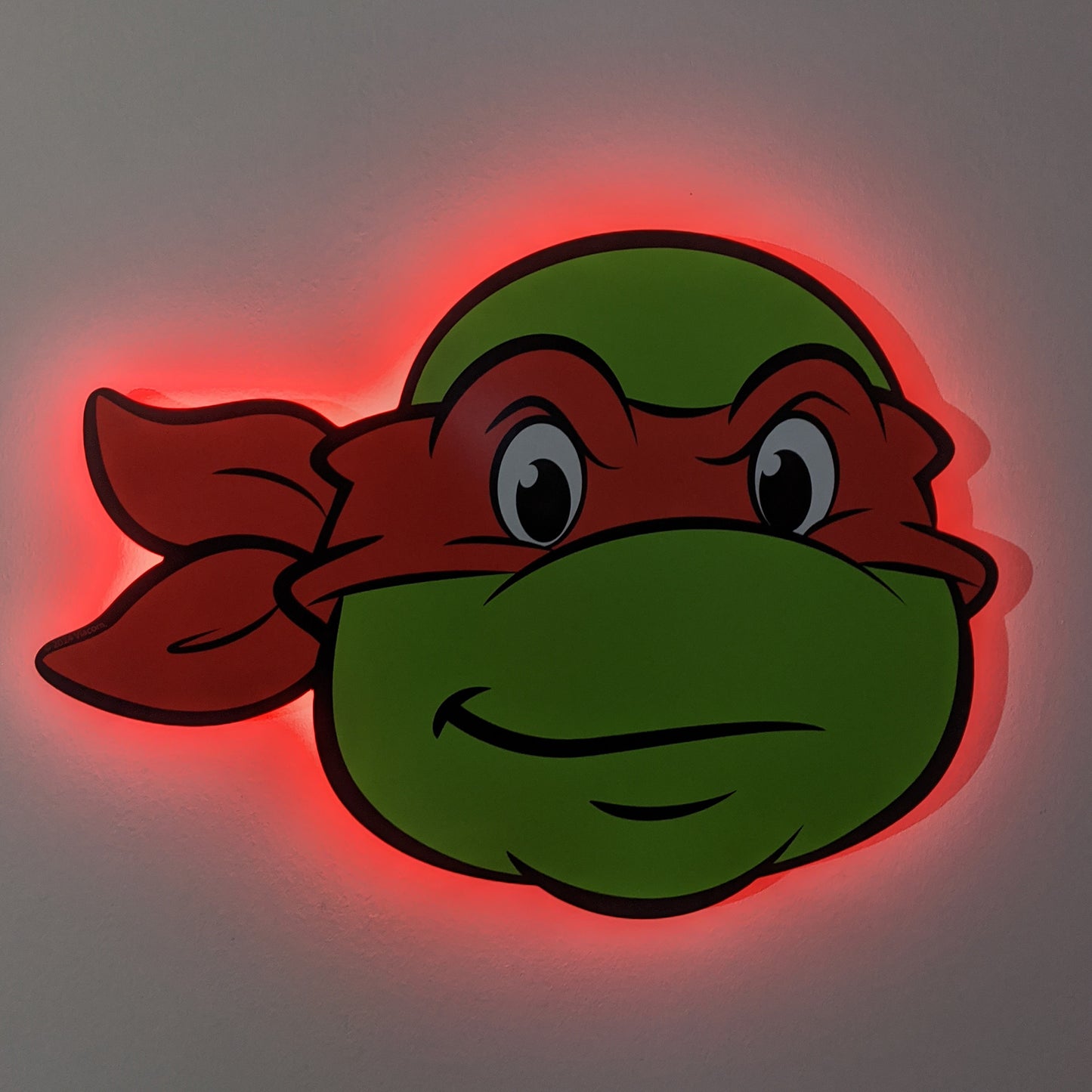 Teenage Mutant Ninja Turtles Raph LED Backlit Wallpop