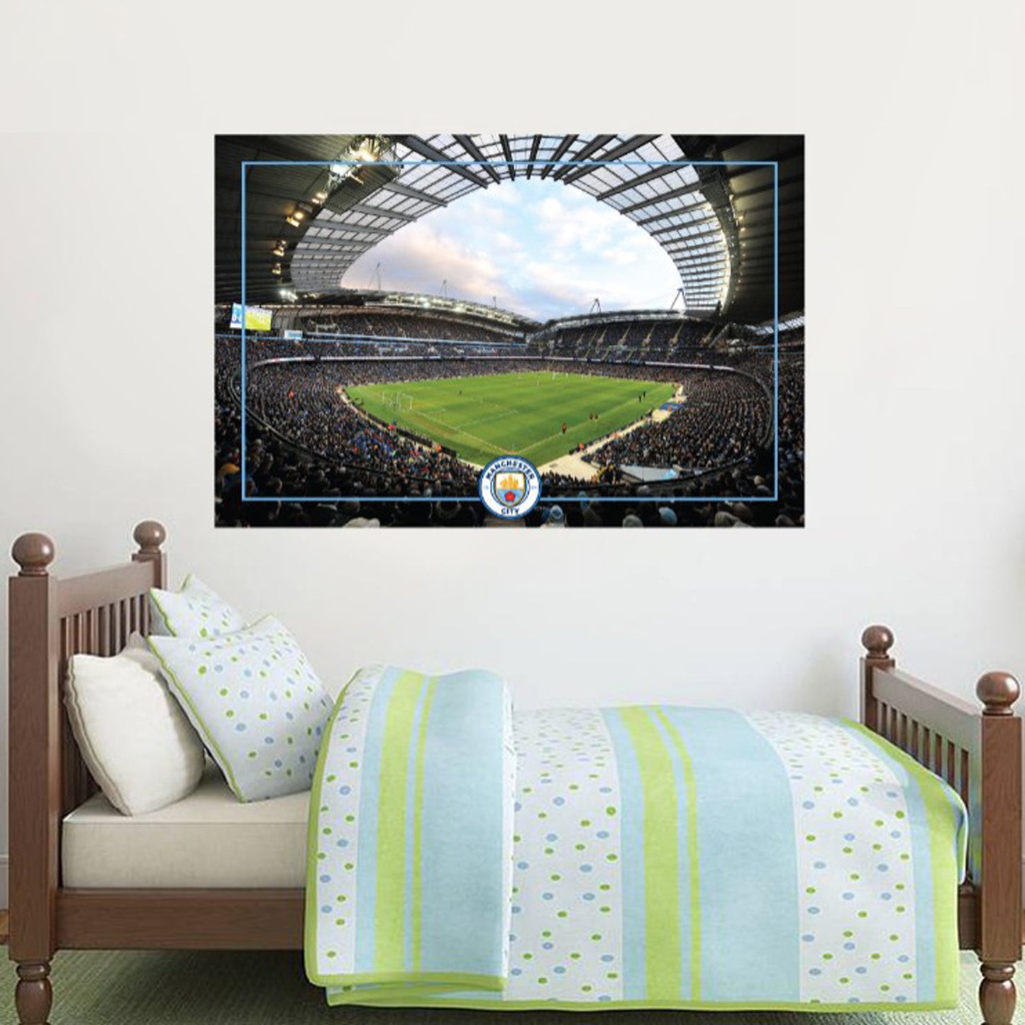 Manchester City Football Club - Etihad Stadium Wall Sticker