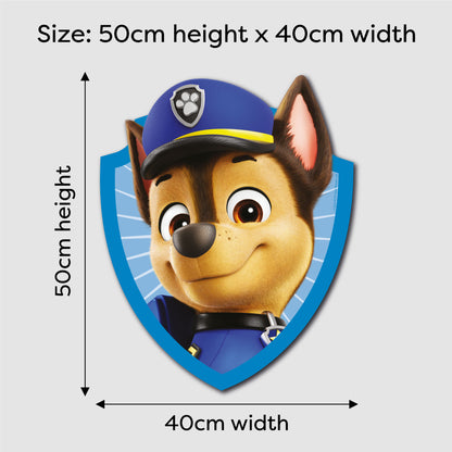 Paw Patrol Chase LED Backlit Wallpop