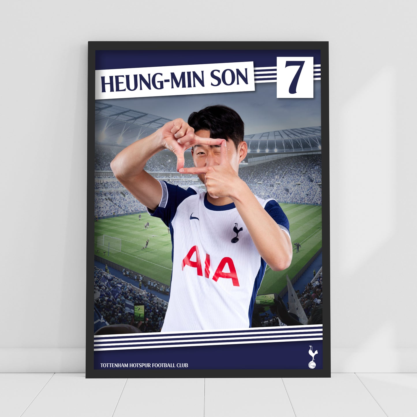 Tottenham Hotspur Print - Heung-Min Son 24-25 Poster Wall Art