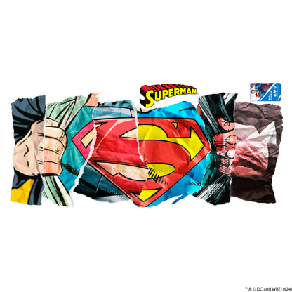 Superman Wall Sticker - Chest Comic Book Collage Wall Decal DC Superhero Art