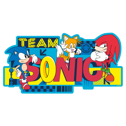 Sonic The Hedgehog Wall Sticker - Team Sonic Wall Art