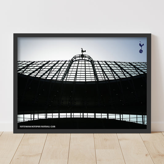 Tottenham Hotspur Print - Cockerel Stadium Poster Wall Art