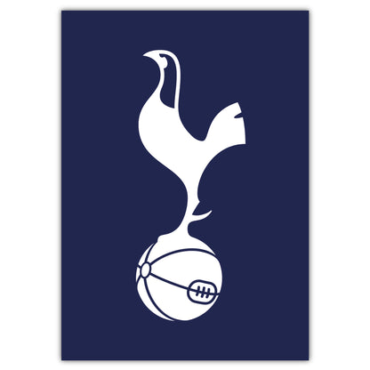 Tottenham Hotspur Football Club Print - White Crest Poster