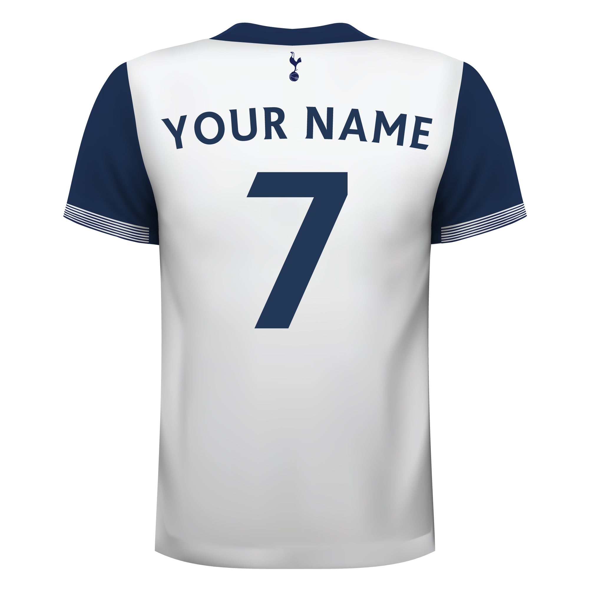 Tottenham Hotspur Football Club Personalised Football Shirt Wall Sticker 24 25 Tottenham Hotspur Crest Set