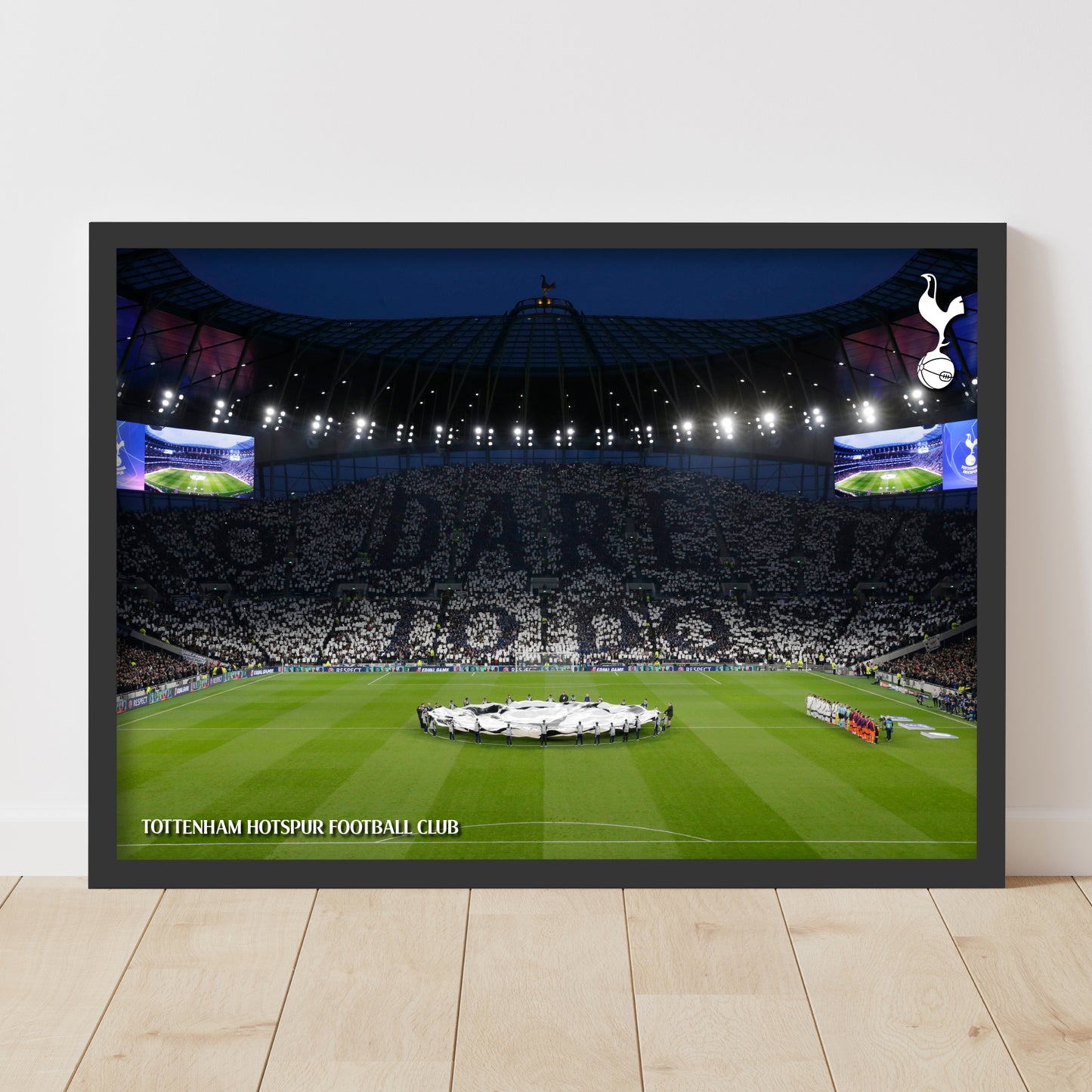 Tottenham Hotspur Print - To Dare Is To Do Stadium Poster Wall Art