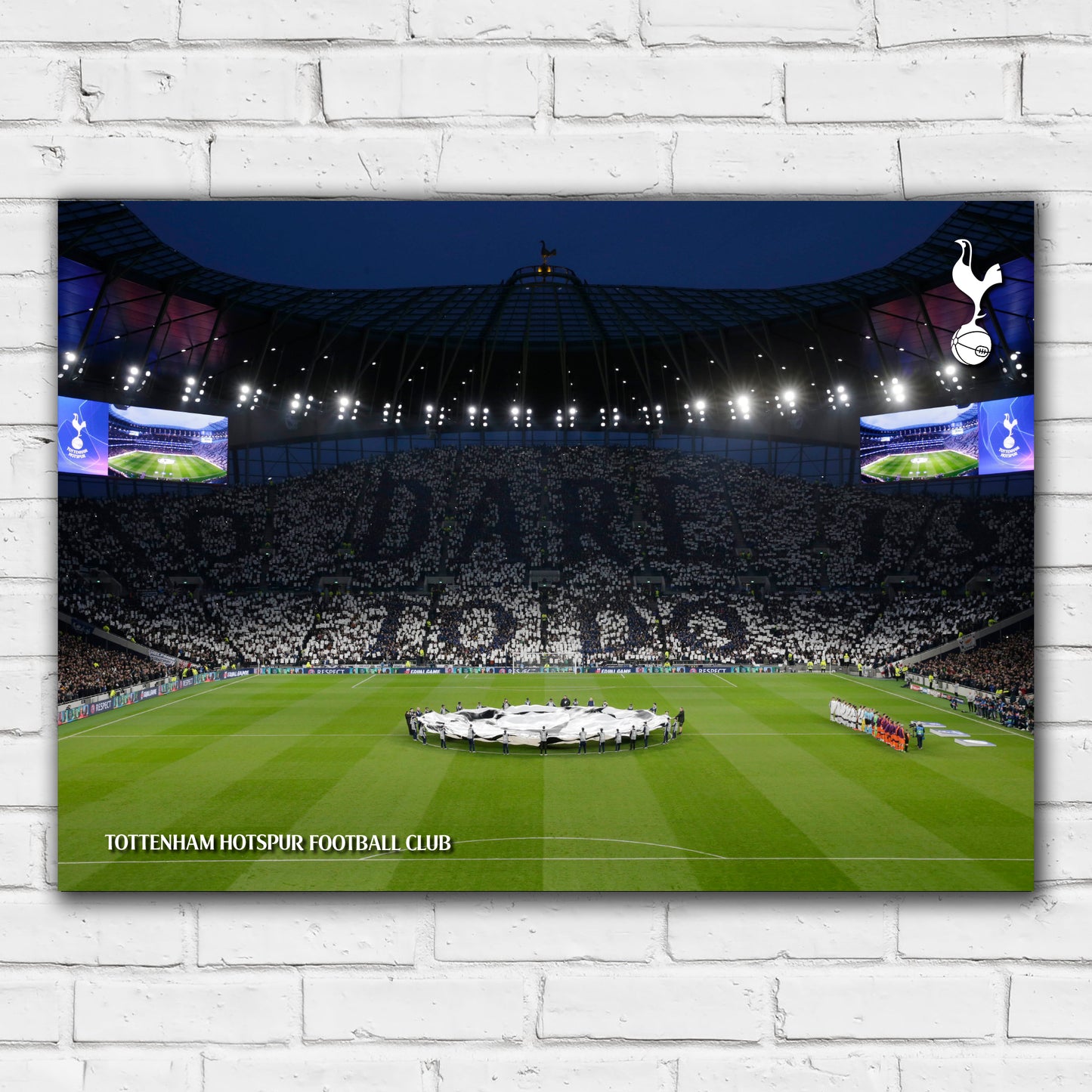 Tottenham Hotspur Print - To Dare Is To Do Stadium Poster Wall Art