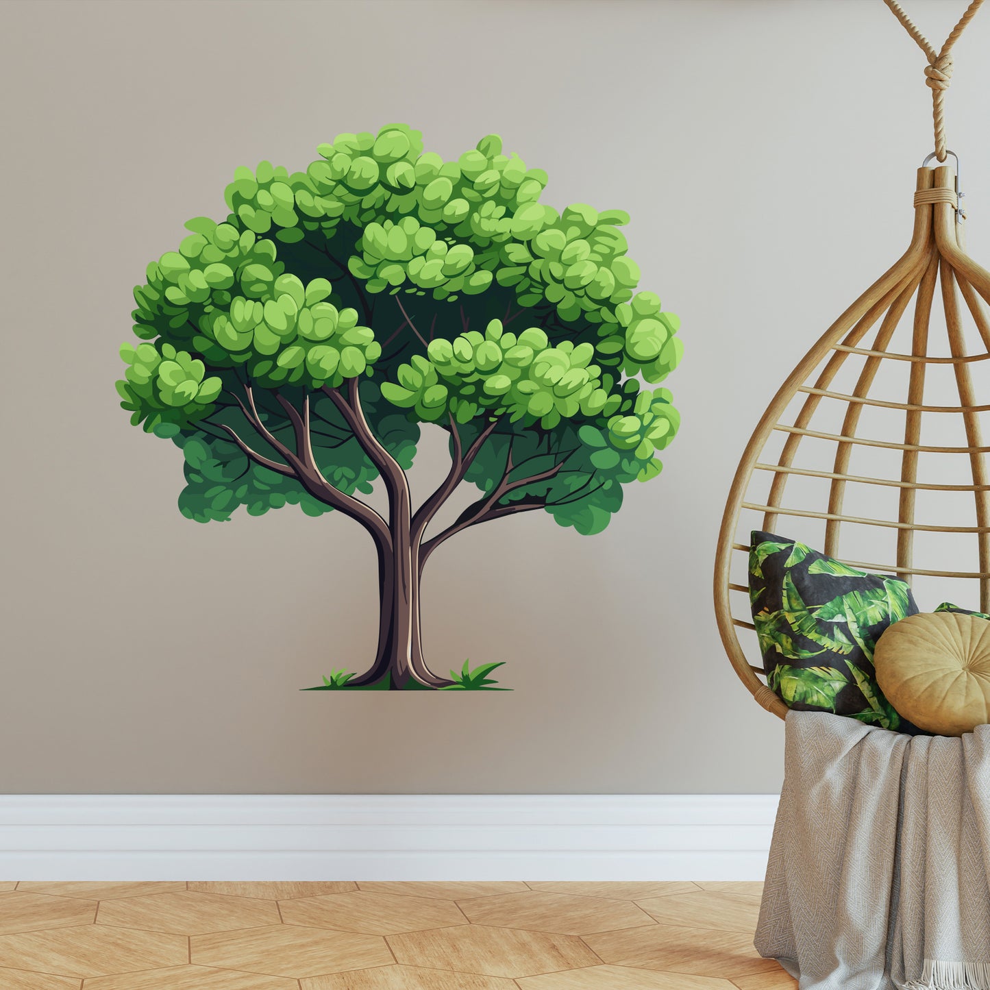 Tree Wall Sticker - Big Tree Decal Wall Art