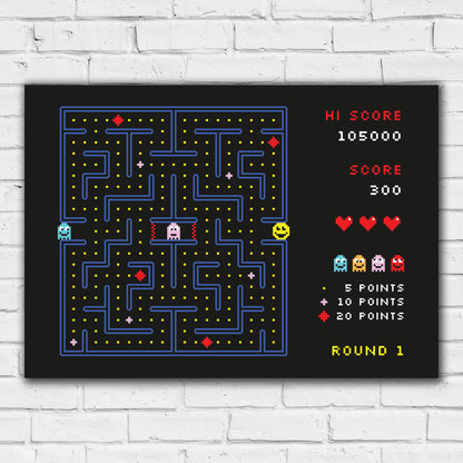 Video Gaming Print - Retro Classic Poster Wall Art