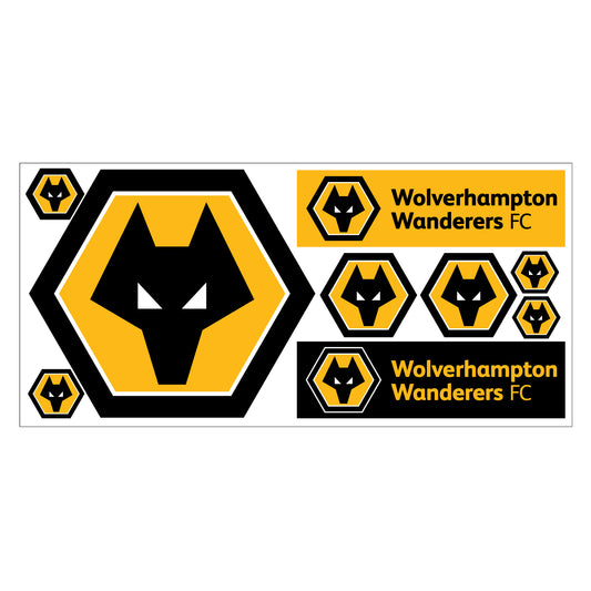 Wolverhampton Wanderers Football Club - Decal Sticker Set