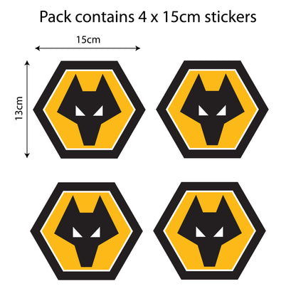 Wolves Football Club - Car Sticker Pack