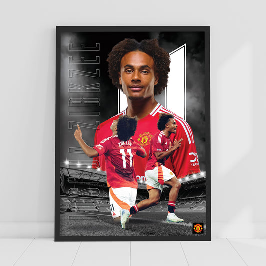 Manchester United FC Print - Zirkzee 24/25 Core Poster