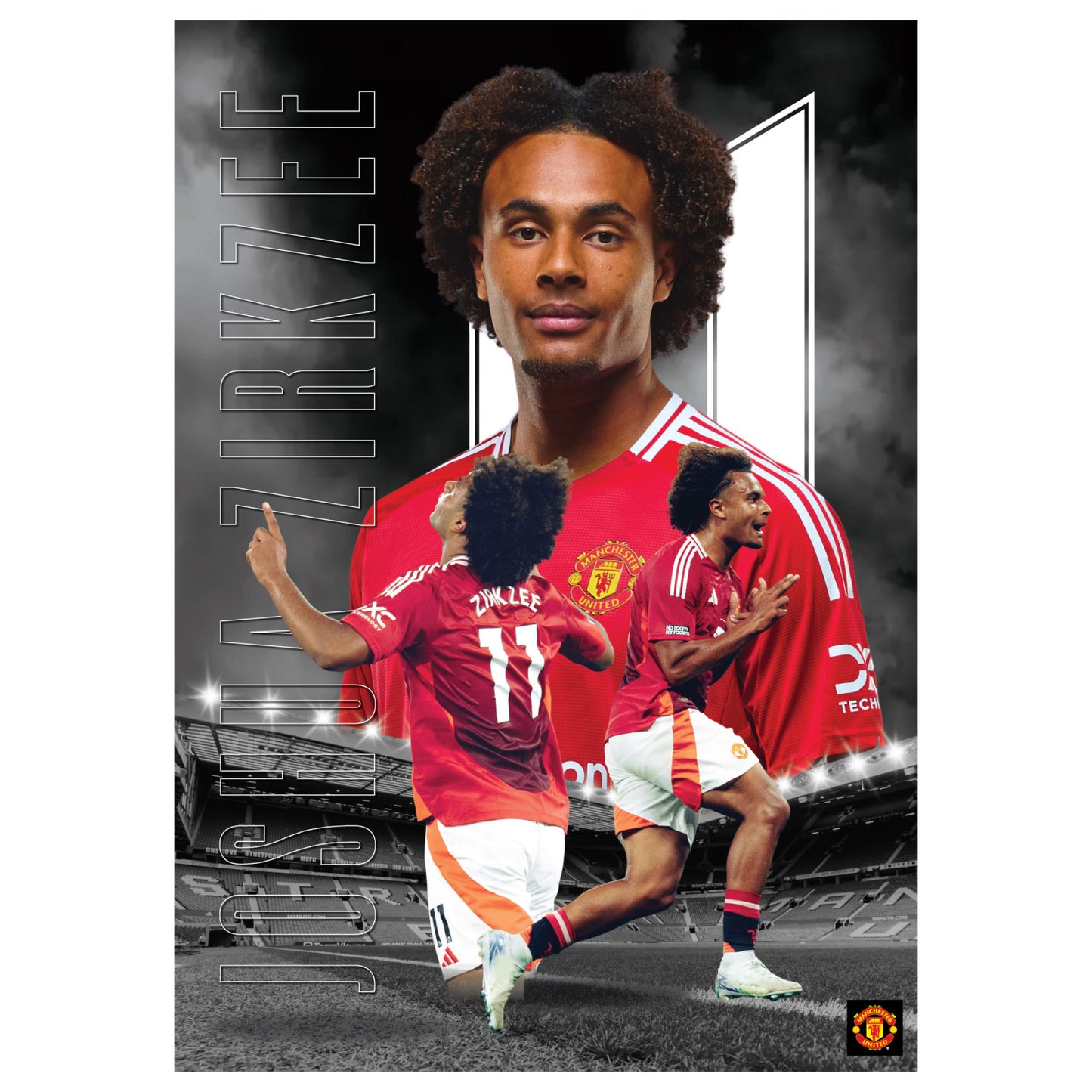 Manchester United FC Print - Zirkzee 24/25 Core Poster