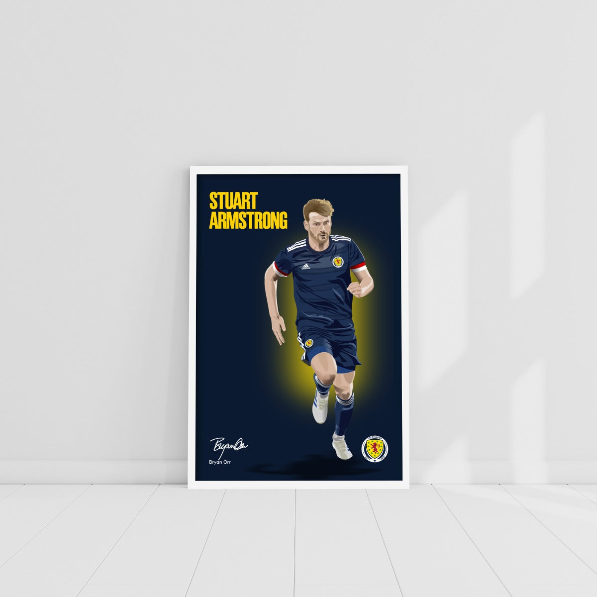 Scotland National Team - Stuart Armstrong Print