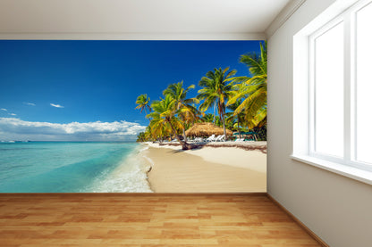 Tropical Beach Wall Mural