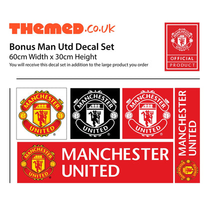 Manchester United Wall Sticker - Antony 23/24 Broken Wall + Decal Set