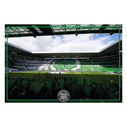 Celtic FC Wall Sticker - Inside Stadium Flag Day