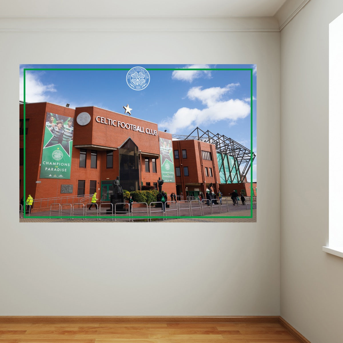 Celtic FC Wall Sticker - Stadium Outside