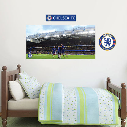 Chelsea Goal Celebration Stadium Wall Mural