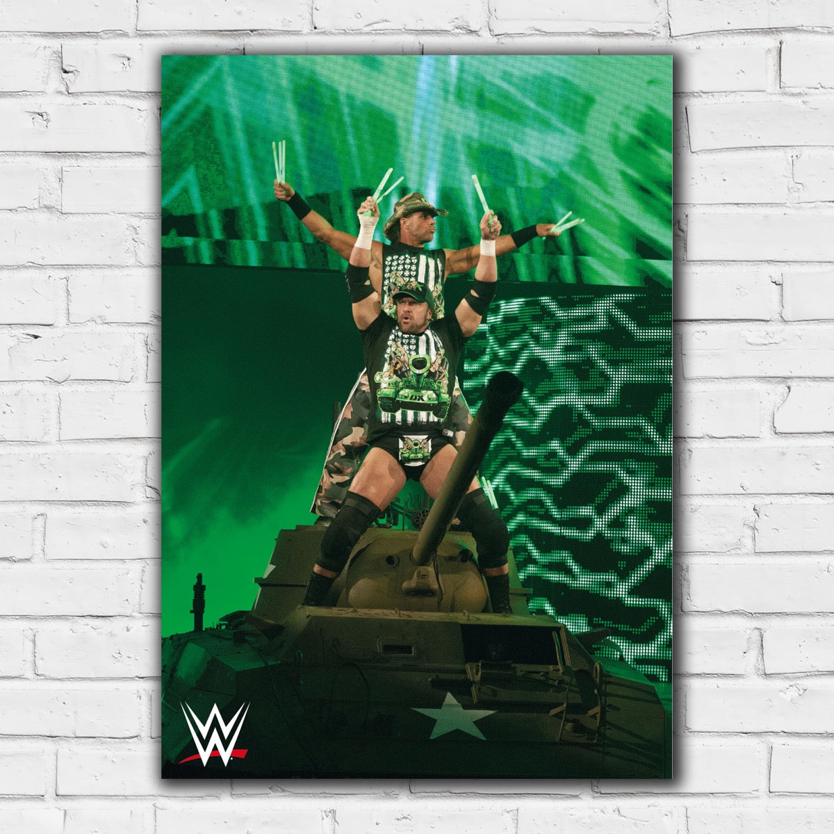 WWE Print - DX Tank Poster