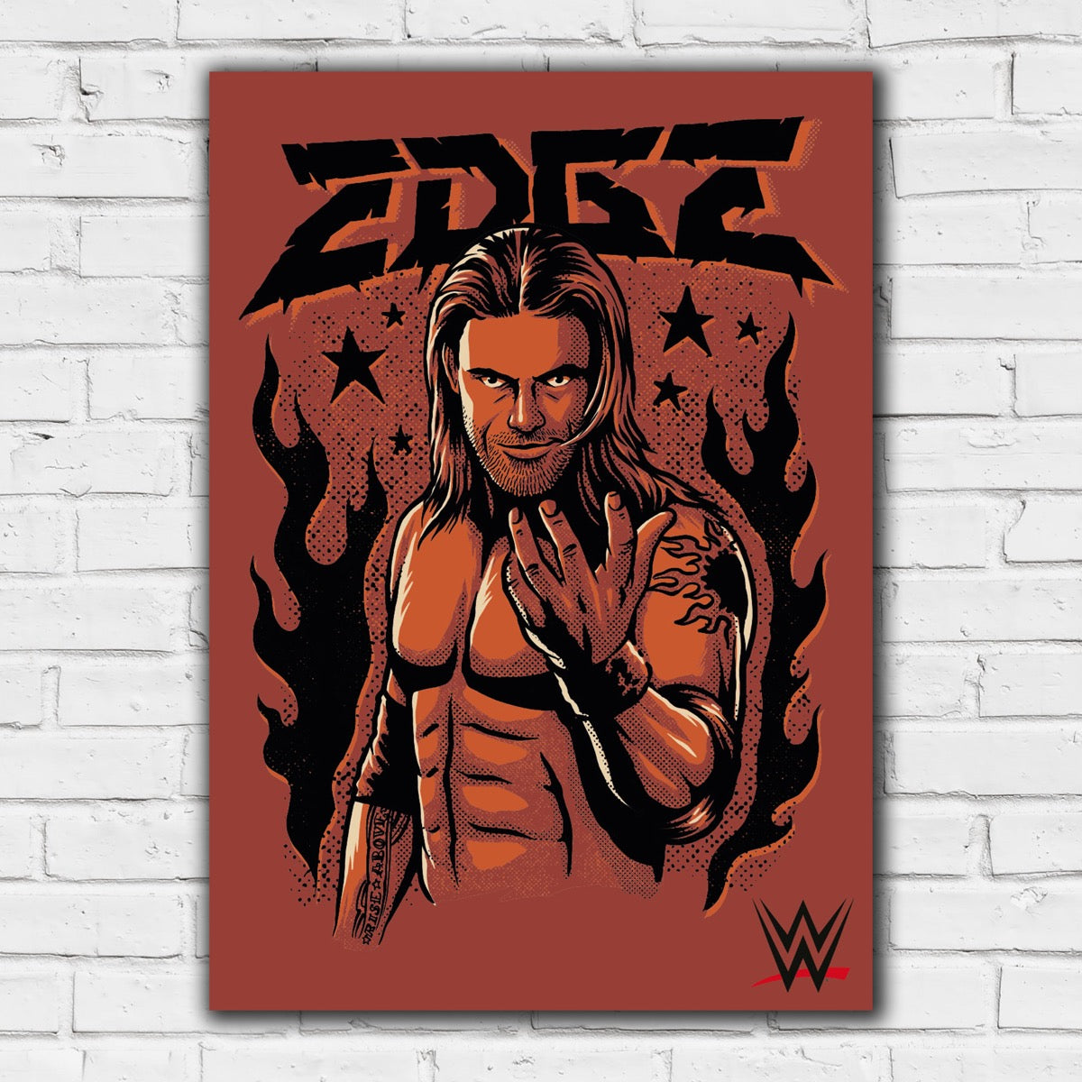 WWE Print - Edge Graphic Poster