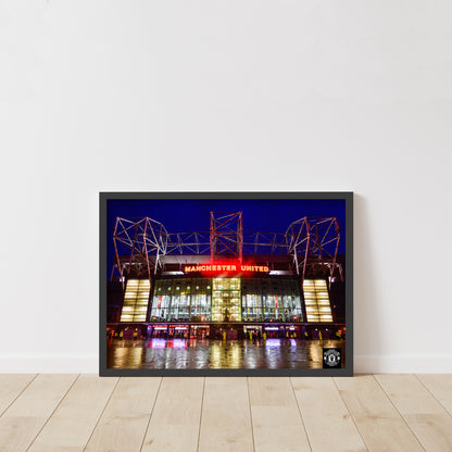 Manchester United Print - Forecourt Night Design