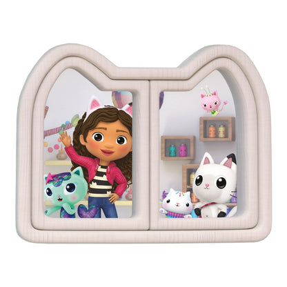 Gabby's Dollhouse Wall Sticker - Gabby and Friends Waving Through Window