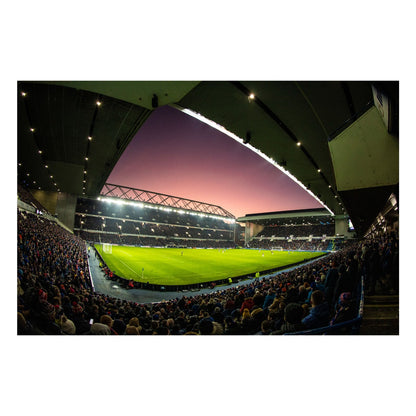 Rangers F.C - Night Time Match Stadium Full Wall Mural