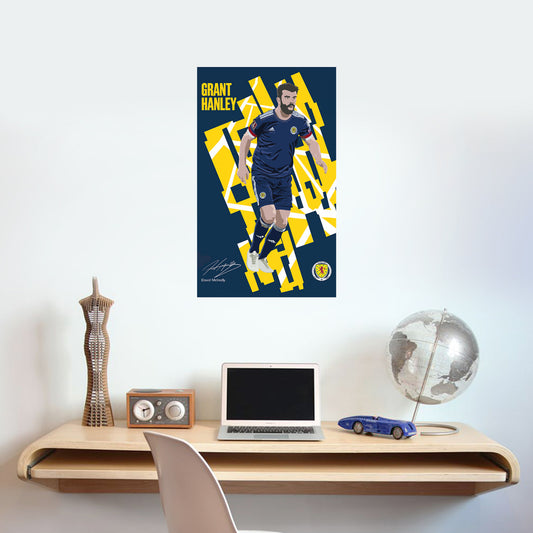 Scotland National Team - Grant Hanley Wall Sticker