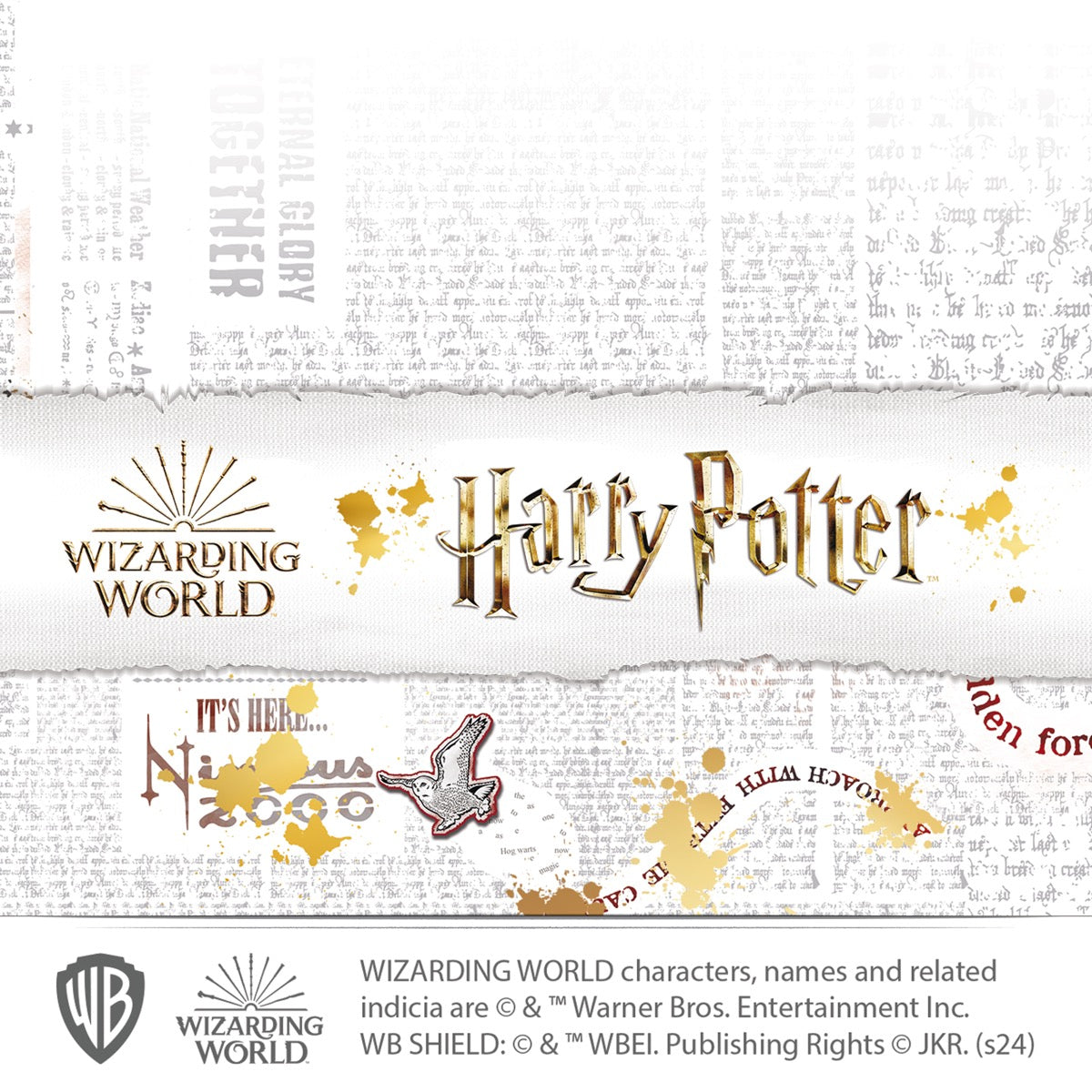 HARRY POTTER Wall Sticker – Magical World Icons Decal Set Wizarding World Art