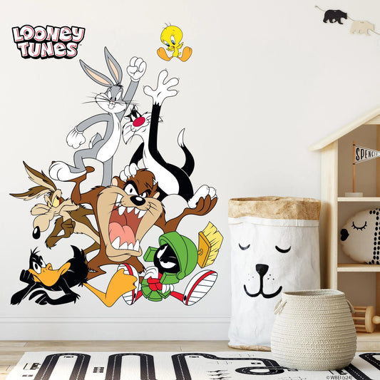 Looney Tunes Wall Sticker - Group Pyramid Wall Decal Art