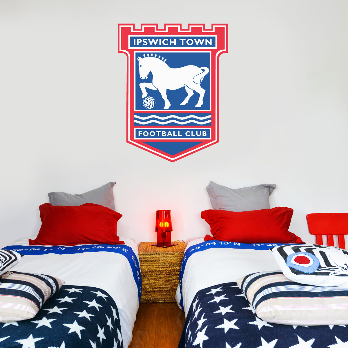 Ipswich Town Crest Wall Sticker