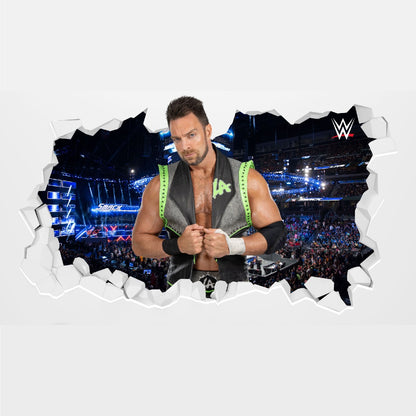 WWE - LA Knight Broken Wall Sticker