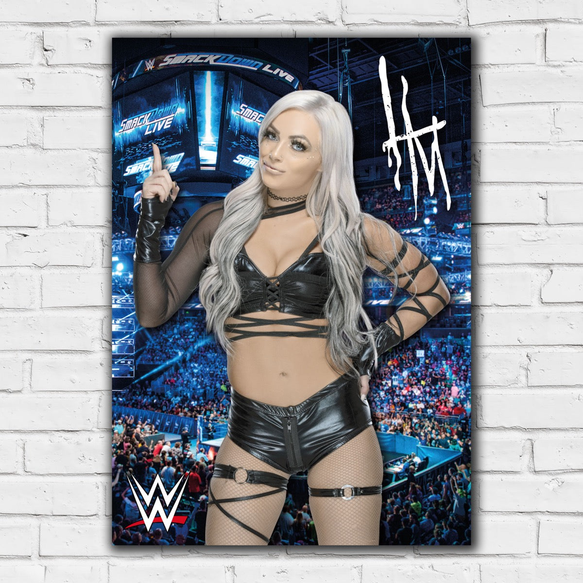 WWE Print - Liv Morgan Crowd Poster