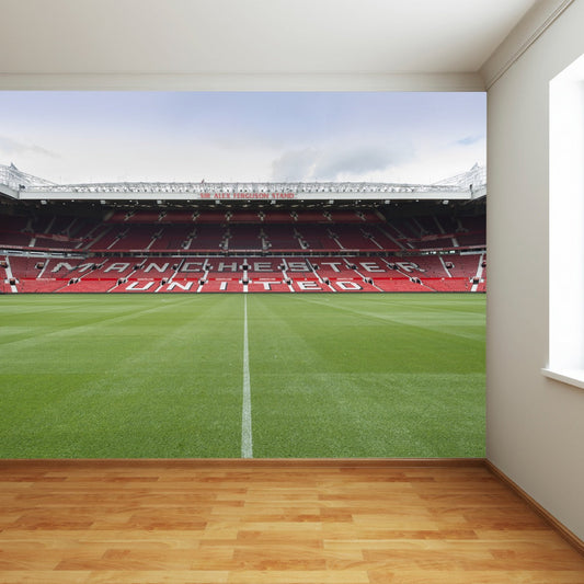 Manchester United Old Trafford Stadium Full Wall Mural - North Stand View