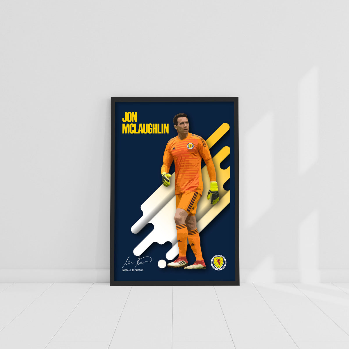 Scotland National Team - Jon McLaughlin Print