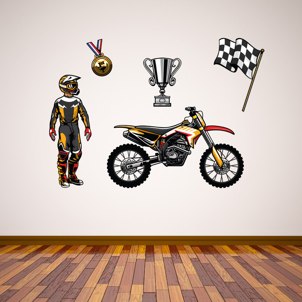 Motorcross Wall Sticker