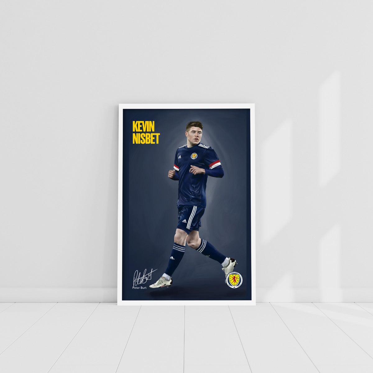 Scotland National Team - Kevin Nisbet Print