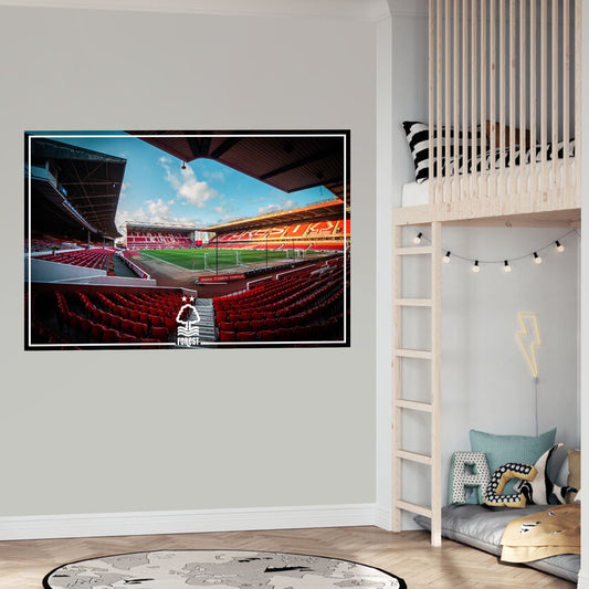 Nottingham Forest FC - Stadium Corner Wall Sticker