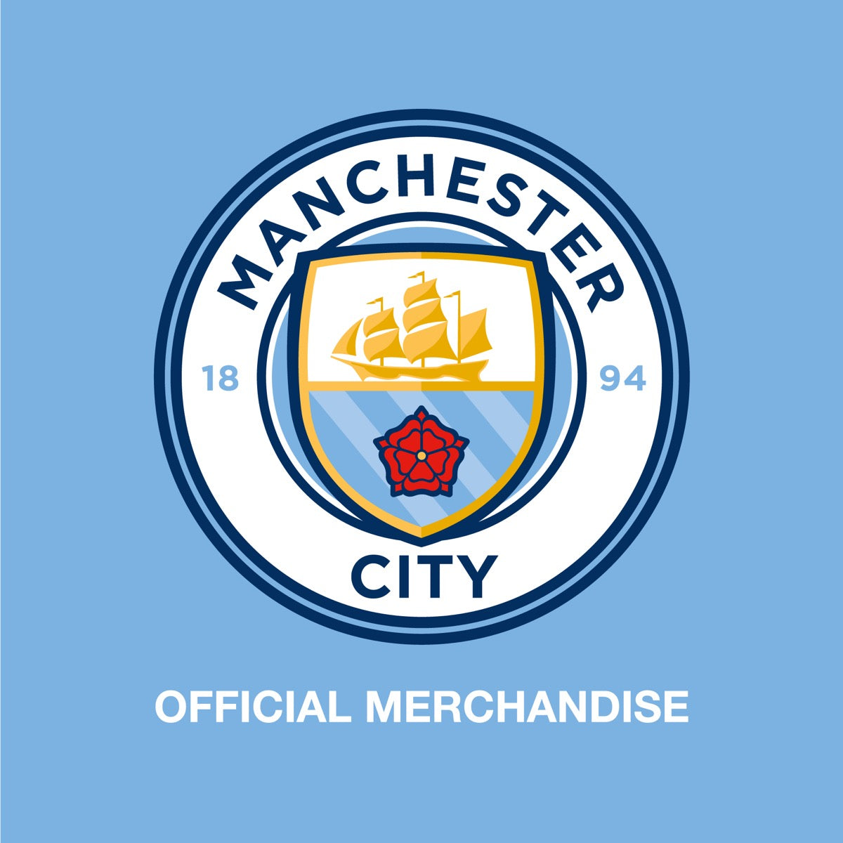 Manchester City Football Club - CITY in Stands Broken Wall Sticker