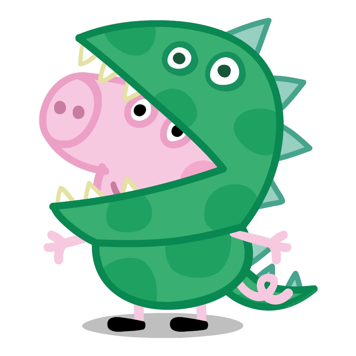 George's dinosaur from peppa pig online