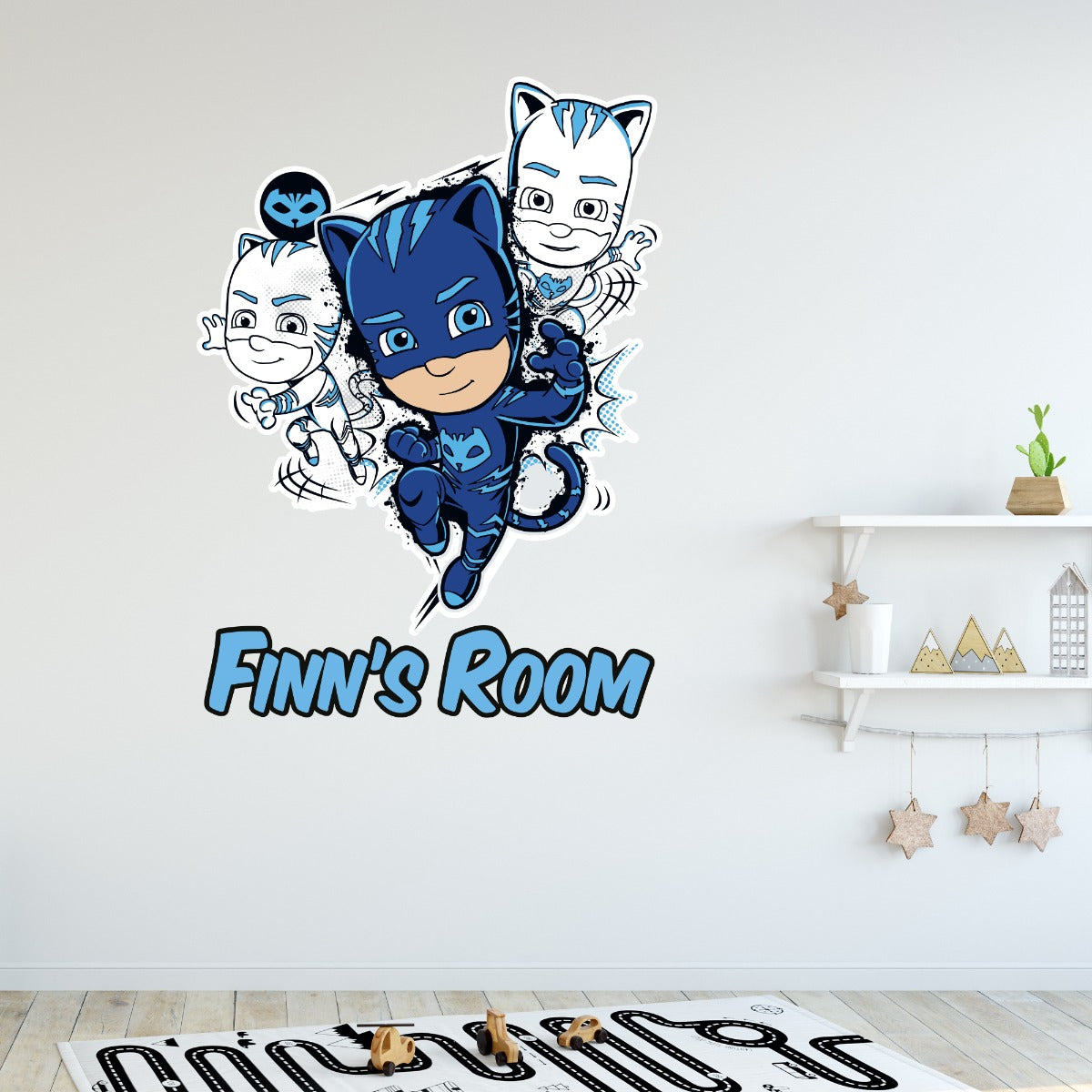 PJ Masks Catboy Personalised Wall Sticker