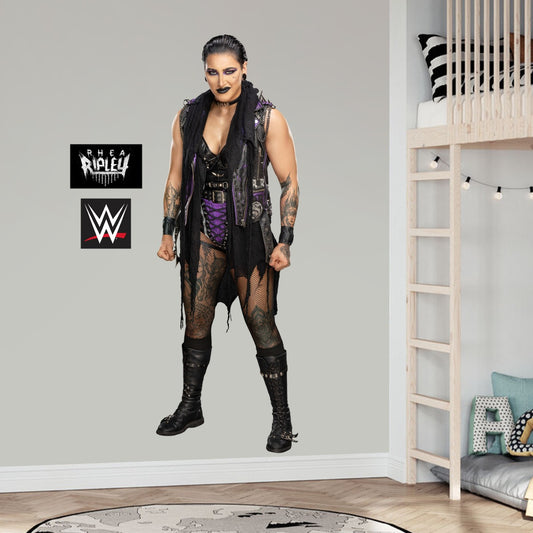 WWE - Rhea Ripley Cut Out Wall Sticker