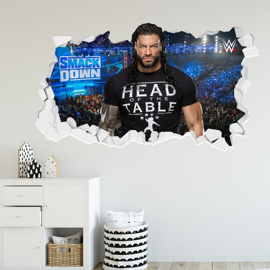 WWE Roman Reigns Broken Wall Sticker